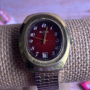 Vintage RARE 1970's Bulova Men's N3 Watch J697637 Working *READ*